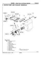 Mitsubishi 4G52, 4G54, 4G55 engine 2.0L, 2.6L Workshop Manual (P/N 30521) – preview page 3