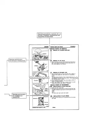 Mitsubishi Astron  4G52, 4G54, 4G55 engine 2.0L, 2.6L workshop manual Preview image 3