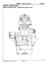 Mitsubishi 4G52, 4G54, 4G55 engine 2.0L, 2.6L Workshop Manual (P/N 30521) – preview page 5
