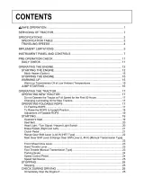 2007 Kubota B2320 / B2620 / B2920 / B2320NARROW Tractor Operator's Manual (P/N 6C300-6311-6) – preview page 5
