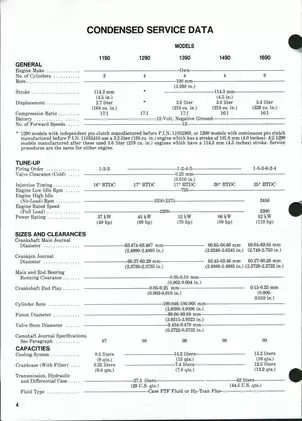 J.I. Case International (David Brown) 1190, 1194, 1290, 1294, 1390, 1394, 1490, 1494, 1594, 1690 utility tractor shop manual Preview image 3