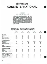 Case/International 385, 485, 585, 685 & 885 Diesel Tractor Shop Manual 1985–1990 – preview page 1