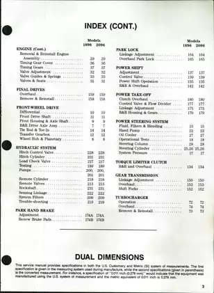 CASE IH 1896-2096 Tractor Service Manual - Comprehensive Repair Guide Preview image 2