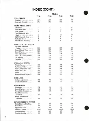 1987-1993 Case/International 7110, 7120, 7130, 7140 tractor shop manual Preview image 3