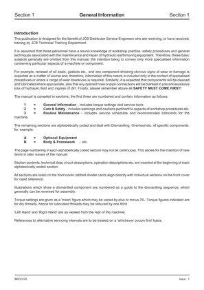 JCB Mini Excavator Service Manual - Comprehensive Guide for Maintenance and Repair Preview image 2