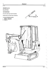 JCB 801 Tracked Excavator Factory Service Manual (P/N 9803/3161) – preview page 2