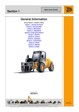 JCB 520-40, 524-50, and 527-55 Service Manual (P/N 9803/3690-10) – preview page 1