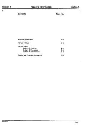 JCB JS Series Excavator Service Manual (Models: JS110, JS130, JS150LC) Preview image 2