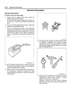 Isuzu A1-4JJ1 industrial diesel engine workshop manual Preview image 3