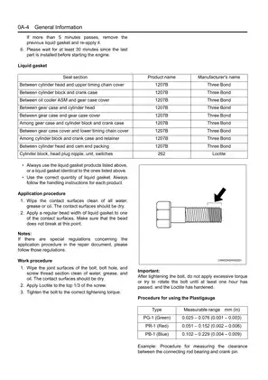 Isuzu A1-4JJ1 industrial diesel engine workshop manual Preview image 5