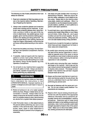Kobelco SK30SR-2 & SK35SR-2 Hydraulic Excavator Service Manual Preview image 4