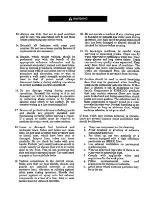 Kobelco SK135SRL-1E Hydraulic Excavator Shop Manual Preview image 3