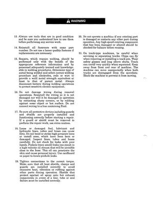 Kobelco SK200-6E, SK200LC-6E, SK210-6E, SK210LC-6E, SK210NLC-6E hydraulic excavator manual Preview image 3