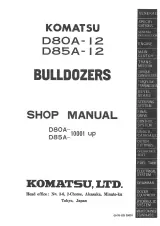 Komatsu D80A-12 / D85A-12 Bulldozer Repair Manual (P/N 06–76 (03) 03001) – preview page 3