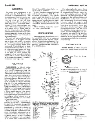 Suzuki DT2 Outboard Motor Service Manual (1977-1990) Preview image 2