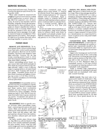 1983-1988 Suzuki DT2 2 hp, 3,5 hp, 4 hp, 5 hp, 6 hp, 8 hp, 9.9 hp, 15 hp outboard motor manual Preview image 3