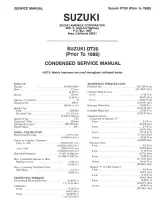 Suzuki DT30, DT30C, DT35, and DT40 Outboard Factory Service Manual, Prior to 1988 (P/N 99500-30102) – preview page 1