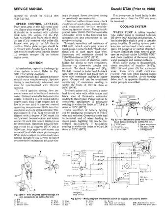 1983-1988 Suzuki  DT30, DT30C, DT40, DT35, 30hp, 35 hp, 40 hp outboard motor service manual Preview image 3