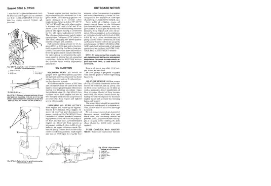 Suzuki DT90 & DT100 Outboard Motor Service Manual Preview image 3