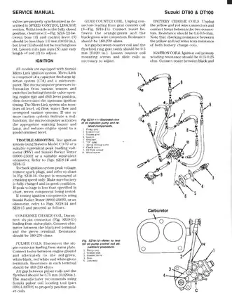 Suzuki DT90 & DT100 Outboard Motor Service Manual Preview image 4