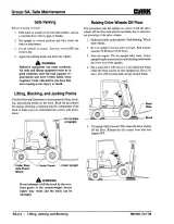 1998 Clark CMP 15/18 & CMP 20/25/30 Service Manual FSM (P/N SM 638) – preview page 2