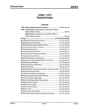 Comprehensive Service Manual for Clark NPR Series Truck Models Preview image 5