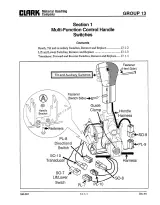 1994 Clark NPR 17, NPR 20 & NPR-345 Electric Stand-Up Rider Lift Truck Service Manual (P/N SM-587) – preview page 6