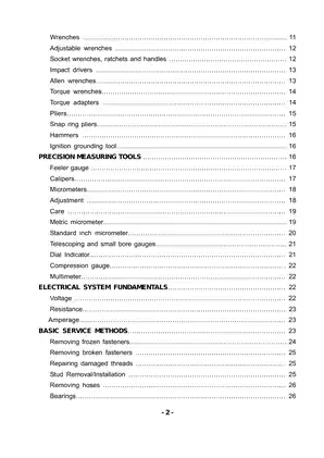 HS800UTV Maintenance Manual: Complete Service Guide for Utility Terrain Vehicle Preview image 3