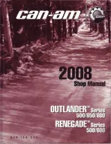 Can-Am ATV Outlander / Renegade ATV 2008 Factory Service Manual (P/N 219 100 273) – preview page 1