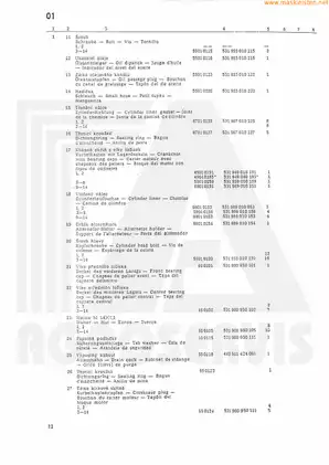 1977-1980 Zetor 4911, 4945, 5911, 5945, 6911, 6945 tractor parts catalog Preview image 3