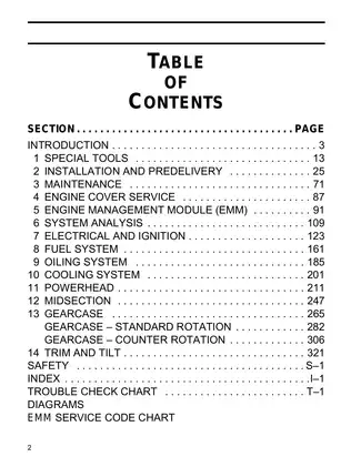 Evinrude 200-250 HP 90° V6 Service Manual (2008) Preview image 4