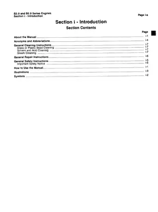 Cummins engine B3.9, B5.9 series troubleshooting and repair manual Preview image 4