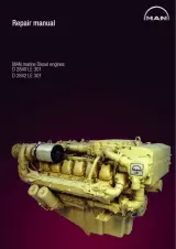 2006 MAN D 2840 LE 301 & D 2842 LE 301 Marine Diesel Repair Manual (P/N 51.99598−8171) – preview page 1