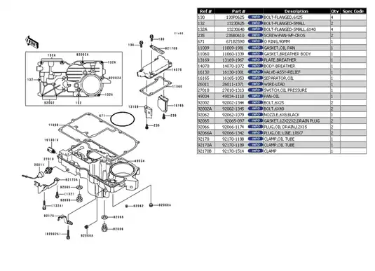 Kawasaki 1993-2001 Kawasaki Ninja ZX-11, ZX1100, ZZ-R1100 service manual manual preview page 5 - thumbnail