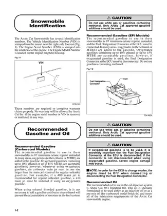 Comprehensive Arctic Cat Snowmobile Service Manual (Various Models) Preview image 2