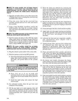 Comprehensive Arctic Cat Snowmobile Service Manual (Various Models) Preview image 4