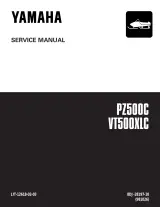 1998 Yamaha PZ500 / VT500XLC Service Manual (P/N LIT-12618-02-03) – preview page 1