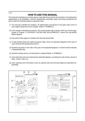 2007-2011 Yamaha XF50W service manual Preview image 4