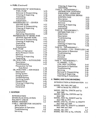 1965-1989 Mercury Marine 45 hp, 50 hp, 60 hp, 65 hp, 70 hp, 75 hp, 80 hp, 85 hp, 90 hp 100 hp, 115 hp outboard motor service manual Preview image 3
