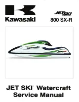 Kawasaki Jet Ski 800 SX-R JS800-A1 Factory Service & Repair Manual (P/N 99924-1314-01) – preview page 1