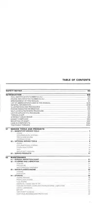 2004 Sea-Doo Service Manual: GTX, RXP, GTI, XP Models Preview image 4