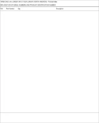 CASE 1845B Uni-Loader Skid Steer Loader - Comprehensive Parts and Service Manual Preview image 4