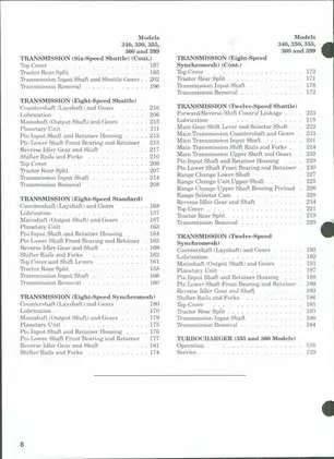 Massey-Ferguson 340-399 Service Manual - Detailed Maintenance Handbook Preview image 4
