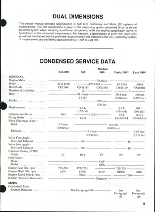 Massey-Ferguson 340-399 Service Manual - Detailed Maintenance Handbook Preview image 5