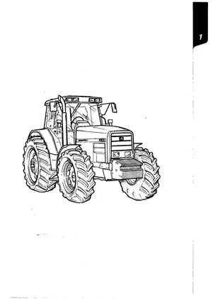 Massey Ferguson MF3600 Series Tractor Workshop Service Manual - Complete Repair Guide Preview image 3