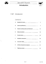 Massey-Ferguson 1988–1994 MF3600 Series Tractor Workshop Manual (P/N 1646965 M1) – preview page 5