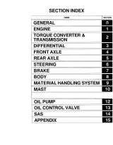Toyota 7FGCU15, 7FGCU18, 7FGCSU20 Forklift Repair Manual (P/N CE602-2, CU028) – preview page 1