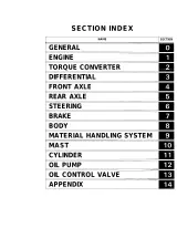 Toyota 42-6FGCU15, 42-6FGCU18, 42-6FGCU20, 52-6FGCU20, 42-6FGCU25, 52-6FGCU25, 42-6FGCU30, 52-6FGCU30 Forklift Service Manual (P/N CU015-C) – preview page 2