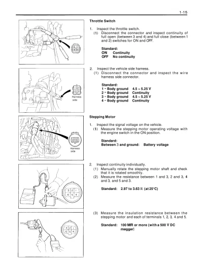 Toyota 52-6FGCU33, 52-6FGCU35, and 52-6FGCU45 1997 Forklift OEM Service Manual (PN CU021)