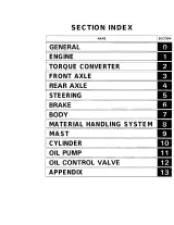 Toyota 52-6FGCU33, 52-6FGCU35, and 52-6FGCU45 1997 Forklift OEM Service Manual (PN CU021) – preview page 2
